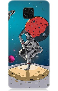 Xiaomi Redmi Note 9 Pro Uyumlu Silikon Kılıf Break Dans Yapan Astronot Xiaomi Redmi Note 9 Pro Uyumlu Silikon Kılıf Break Dans Yapan Astronot