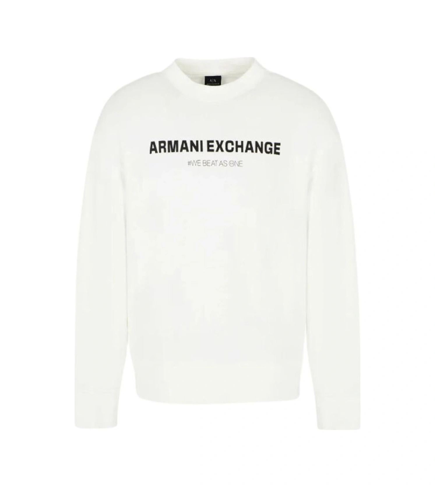 Armani Exchange Armani Baskılı Erkek Sweat Beyaz