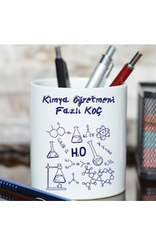 Kimya Öğretmenine Öğretmenler Günü Hediyesi Isimli Kalemlik Kimya Öğretmenine Öğretmenler Günü Hediyesi Isimli Kalemlik