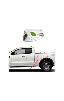 Ford Ranger 2015 Sonrası Depo Kapağı Kaplama Krom
