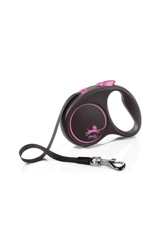 Flexi Black Design S Beden Pembe 5mt Şerit Tasma Flexi Black Design S Beden Pembe 5mt Şerit Tasma
