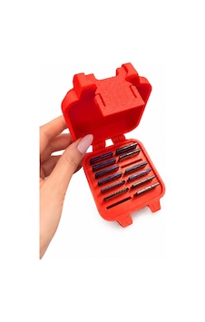 Sd Kart Saklama Kutusu Hafıza Kartı Düzenleyici Koruma Kutusu Taşınabilir Sert Plastik Organizer Sd Kart Saklama Kutusu Hafıza Kartı Düzenleyici Koruma Kutusu Taşınabilir Sert Plastik Organizer