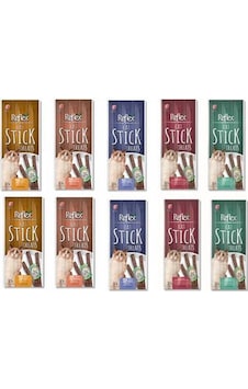 Reflex Stick Karışık Kedi Ödül Çubuğu 10 x 15 G Reflex Stick Karışık Kedi Ödül Çubuğu 10 x 15 G