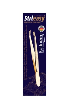Strleasy 6254 Solıngen Gold Çelik Cımbız- İnce Uç Strleasy 6254 Solıngen Gold Çelik Cımbız- İnce Uç