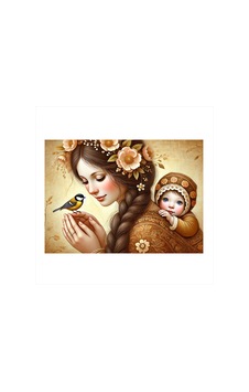 Anne Ve Çocuk Sevgisi Desenli Mdf Tablo Anne Ve Çocuk Sevgisi Desenli Mdf Tablo