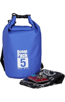 Skatinger Lethe Boards Ocean Pack Mavi 5 L Su Geçirmez Yüzen Çanta Skatinger Lethe Boards Ocean Pack Mavi 5 L Su Geçirmez Yüzen Çanta