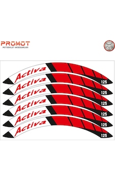 Motosiklet Jant Şeridi Honda Activa Uyumlu 3 Nötr Motosiklet Jant Şeridi Honda Activa Uyumlu 3 Nötr