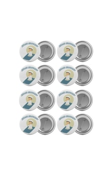 Namaz Kılıyorum Çanta Rozeti Seti 8 Adet En Büyük Boy 5.8Cm Iğnel (541731265) Namaz Kılıyorum Çanta Rozeti Seti 8 Adet En Büyük Boy 5.8Cm Iğnel (541731265)