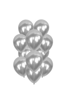 Metalik Balon Gümüş 100lü