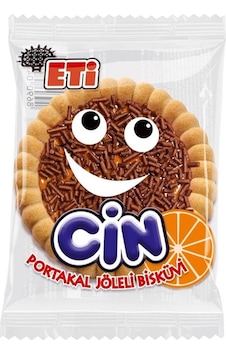 Eti Cin Portakallı Bisküvi 36 x 25 G