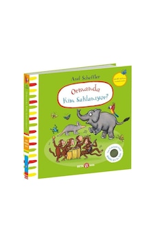 Ormanda Kim Saklanıyor? Keçe Kapakçıklı Kitap - Axel Scheffler - Beta Kids