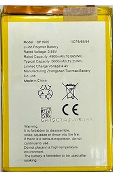 Teknonet Omix X600 Uyumlu Nettech 5000 Mah Batarya Teknonet Omix X600 Uyumlu Nettech 5000 Mah Batarya