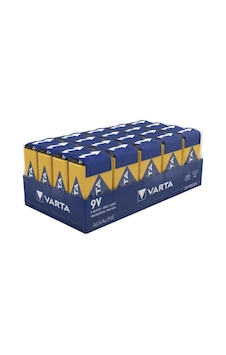 Varta 4022 Industrial 9V Pro Alkalin Pil 20'li Paket Varta 4022 Industrial 9V Pro Alkalin Pil 20'li Paket