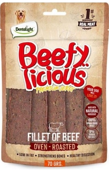 Dentalight Beefy Fillet Sığır Etli Köpek Ödül Maması 70 Gr