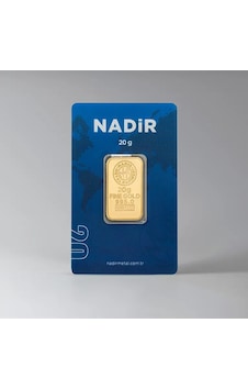 Nadir Gold 20 Gram 24 Ayar Külçe Altın Emmagold