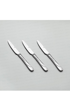 Nehir Safir Yemek Bıçak - 12 Li Paslanmaz Çelik Yemek Bıçağı 18/10 Nehir Safir Yemek Bıçak - 12 Li Paslanmaz Çelik Yemek Bıçağı 18/10