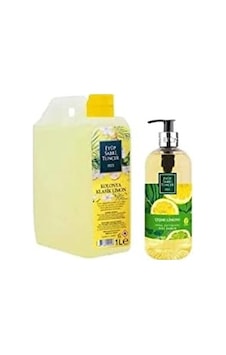 Klasik Limon Kolonyası Yedek Şişe 1 Lt Ve Çeşme Limonu Sıvı Sabun 500 Ml Klasik Limon Kolonyası Yedek Şişe 1 Lt Ve Çeşme Limonu Sıvı Sabun 500 Ml