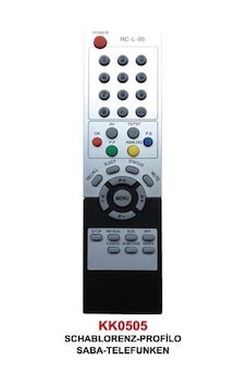 Schablorenz - Profilo Uyumlu-Saba - Telefunken Tv Kumanda Schablorenz - Profilo Uyumlu-Saba - Telefunken Tv Kumanda