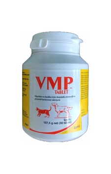 Vmp Tablet Kedi Ve Köpekler Için Vitaminli, Mineralli, Proteinli Besin Takviyesi
