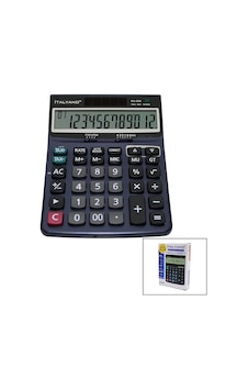 İtalyano Ka-035 Hesap Makinesi 12 Haneli 100 İşlem Geri Saydırma Diğer İtalyano Ka-035 Hesap Makinesi 12 Haneli 100 İşlem Geri Saydırma Diğer