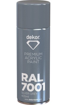 Dekor Sprey Boya Gri Ral7001 400ml