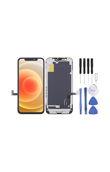 Apple iPhone Uyumlu  12 Mini Lcd Ekran Dokunmatik Siyah Lw