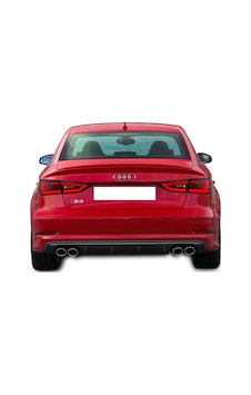 Audi A3 8v Sedan 2012 - 2016 S-line S3 Arka Tampon Eki - Difüzör