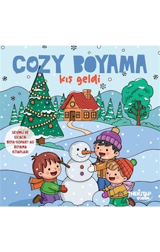 Cozy Boyama / Kış Geldi Boya - Kopart - As Boyama Kitapları Cozy Boyama / Kış Geldi Boya - Kopart - As Boyama Kitapları