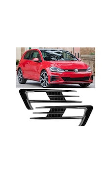Volkswagen Golf 7 Sis Farı Çerçevesi Gti Piano Black 2014-2017 Volkswagen Golf 7 Sis Farı Çerçevesi Gti Piano Black 2014-2017