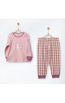 Andywawa Little Dreamers Kız Bebek Pijama Takımı Ac27144 Pembe