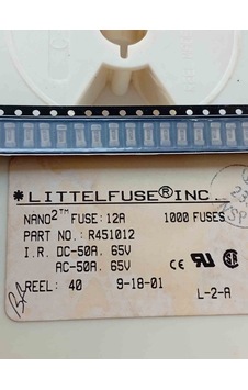 R451012 12a 65v Lıttelfuse Smd Sigorta 20 Adet