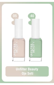 Unfilter Beauty No:05 + No:40 Oje Seti Unfilter Beauty No:05 + No:40 Oje Seti