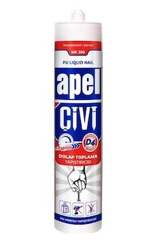 Apel Sıvı Çivi Pu Montaj Kiti, D4 Yapıştırıcı