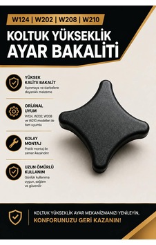 Mercedes W124, W202, W208, W210 Koltuk Yükseklik Ayar Bakaliti
