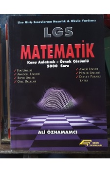 Lgs Matematik Konu Anlatımlı Örnek Çözümlü 2004 Yılı Basım Lgs Matematik Konu Anlatımlı Örnek Çözümlü 2004 Yılı Basım