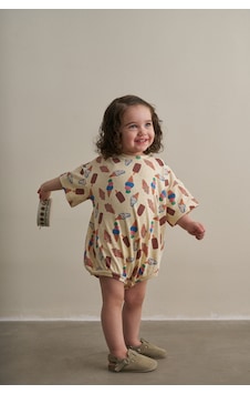 Oh La La Koala Krem Comfy Cubs Serisi Oversize Tulum Oh La La Koala Krem Comfy Cubs Serisi Oversize Tulum