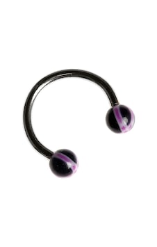 Tdgr00957 Circular Barbell 316 L Çelik Piercing K8 Çok Renkli Tdgr00957 Circular Barbell 316 L Çelik Piercing K8 Çok Renkli