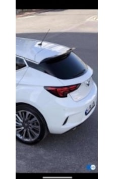 Astra K Spoyler İnce Piano Black Astra K Spoyler İnce Piano Black