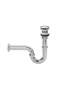 Yak U Borulu Süzgeçli Sabit Kapaklı Lavabo Sifonu 102119058 Krom Yak U Borulu Süzgeçli Sabit Kapaklı Lavabo Sifonu 102119058 Krom