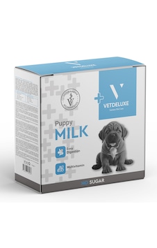 VETDELUXE Puppy Milk Hamile ve Yavru Köpekler İçin Taurinli ve Vitaminli Köpek Süt Tozu 150 gr