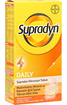 Supradyn Daily Efervesan 30 Tablet Supradyn Daily Efervesan 30 Tablet