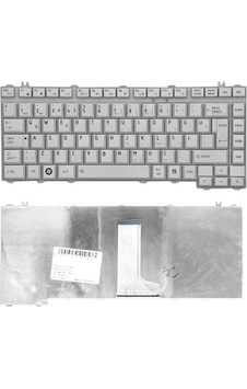 Toshiba Satellite M300 İle Uyumlu Notebook Klavye - Silver - Tr