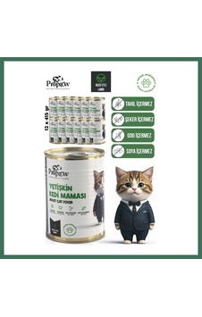 En-cag Propaw Yetişkin Ciğerli Kedi Maması 415 Gr Bss Standart En-cag Propaw Yetişkin Ciğerli Kedi Maması 415 Gr Bss Standart