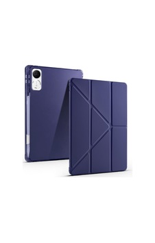 Aksesuarcim Pad V9 İle Uyumlu Kılıf Silikon Yumuşak Kalem Bölmeli Esnek 4 Farklı Stand Olabilen Tablet Kılıfı Lacivert Sku: Zeusb0frn7fvbv Arka Kapak