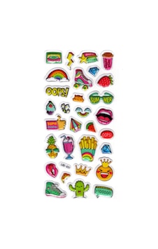 Sticker Kabartmalı Stiker Defter Planlayıcı Etiket Lde031 -19x9cm - Yaz Summer Sticker Kabartmalı Stiker Defter Planlayıcı Etiket Lde031 -19x9cm - Yaz Summer