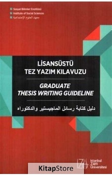 Lisansüstü Tez Yazım Kılavuzu - İstanbul Sabahattin Zaim Üniversitesi Lisansüstü Tez Yazım Kılavuzu - İstanbul Sabahattin Zaim Üniversitesi