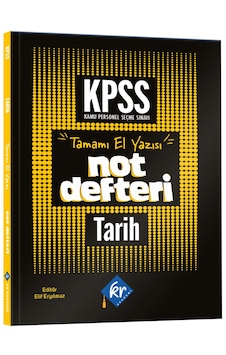 2026 Önlisans- Lise Kpss Tarih Konu Anlatımlı Not Defteri Kr Akademi Yayınları 2026 Önlisans- Lise Kpss Tarih Konu Anlatımlı Not Defteri Kr Akademi Yayınları
