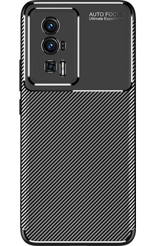 Xiaomi Poco F5 Pro Kılıf Zore Negro Silikon Kapak Siyah