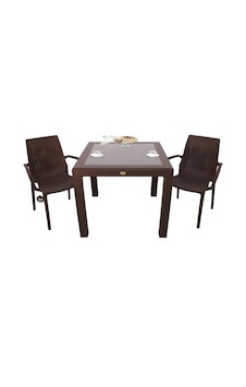 Depootoptan Mandella Elit Rattan 90 x 90 CM 2 Kişilik Nirvana Koltuk Camlı Masa Ta Kahverengi Depootoptan Mandella Elit Rattan 90 x 90 CM 2 Kişilik Nirvana Koltuk Camlı Masa Ta Kahverengi