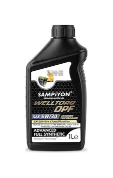 Şampiyon Welltorq 5W-30 Yarı Sentetik Motor Yağı 1 L Şampiyon Welltorq 5W-30 Yarı Sentetik Motor Yağı 1 L